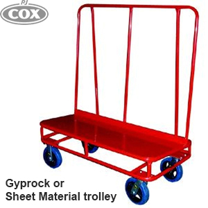 Gyprock Panel Cart - Sheet Materials Trolley 
