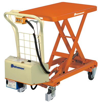 Bishamon Battery Powered Mobile Scissor Lift