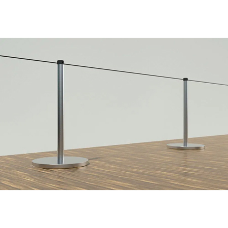 Gallery Slimline Stainless Steel Portable Post