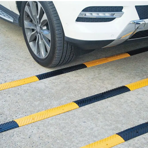Low Profile Rubber Rumble Strips Speed Moderators