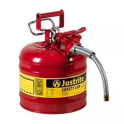 Justrite Safety Cans Type II Dispensing Can with flexible hose