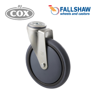 Fallshaw Big M Series Castors - 175mm Grey Rubber wheel