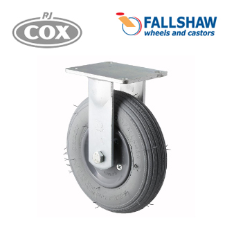 Fallshaw Y Series - 200mm dia Grey Pneumatic & Puncture-proof  Castors