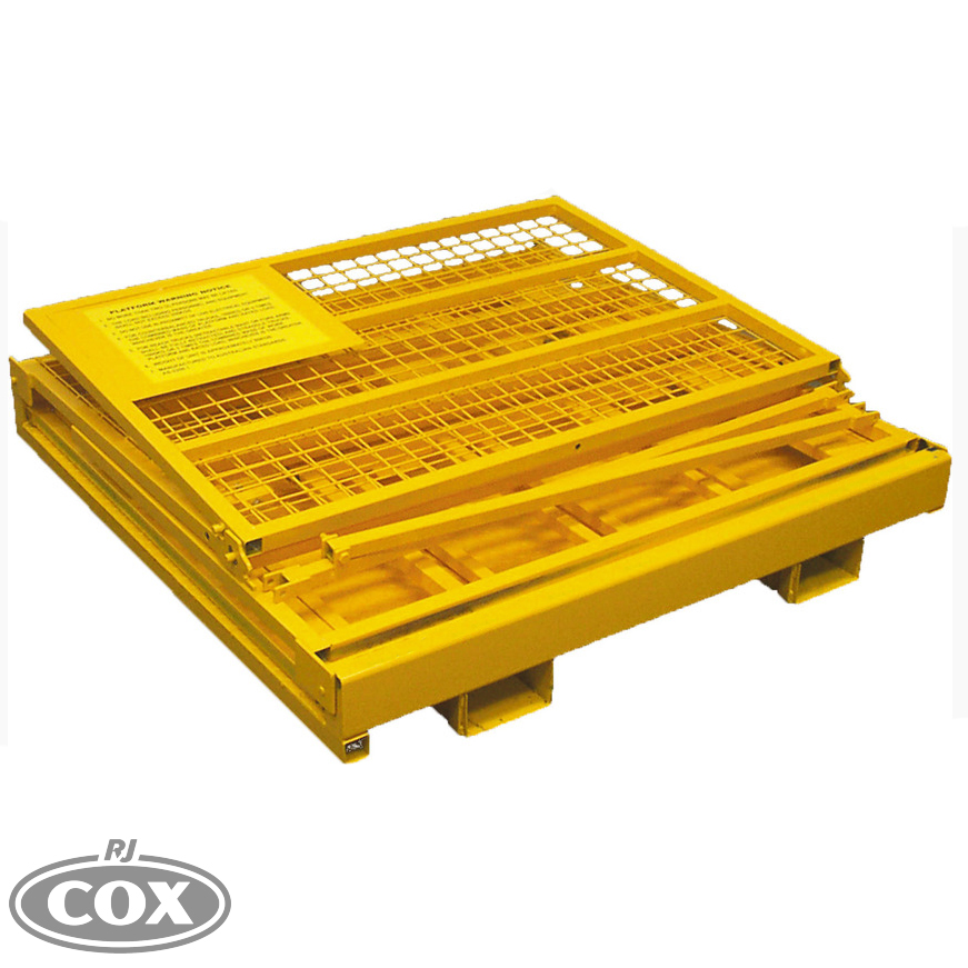 Folding Work Platform Forklift Safety Cage