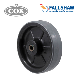 Fallshaw Core O Series Castors - 125mm PU on Nylon Wheel