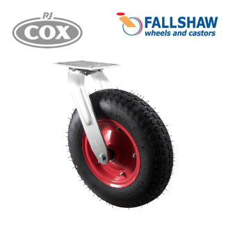 Fallshaw Y Series - 400mm dia Pneumatic and Puncture-Proof Castors