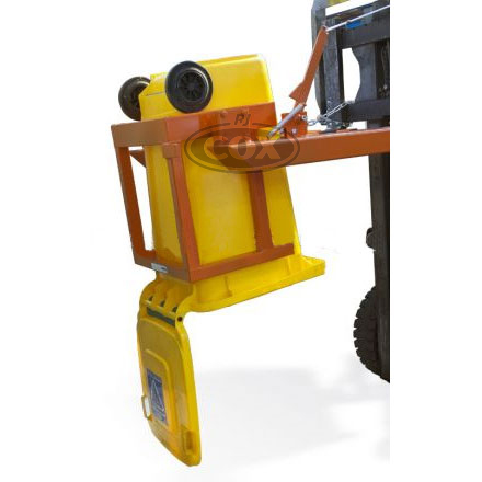 Wheelie Bin Tipper Forklift Attachment