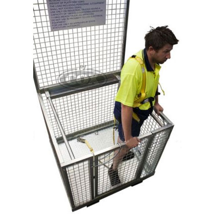Forklift Work Platform with Wire Mesh Sides WP-MS