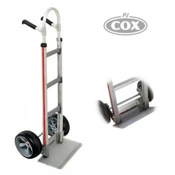 Magliner STRAIGHT Back FOLDING Extruded Nose Microcellular Wheels Hand Truck