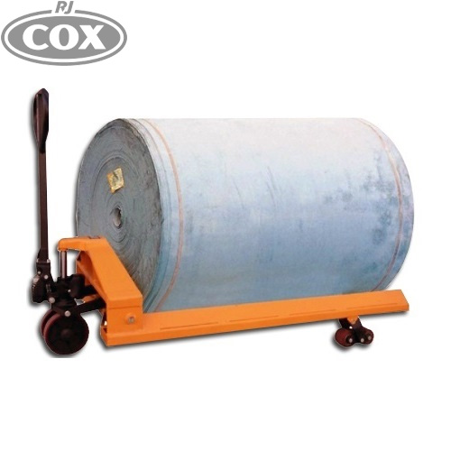 Pallet Jack for Paper Rolls or Reels