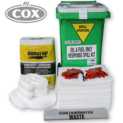 Oil and Fuel Spill Kit 120 Litre AusSpill Quality Compliant