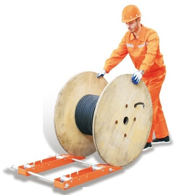 Industrial Reel Drum, Roll Winder, Stand