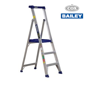 Bailey P150 Mk2 Aluminium Riveted Platform Stepladder