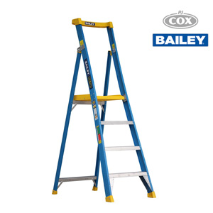 Bailey P150 Mk2 Fibreglass Platform Step Ladder