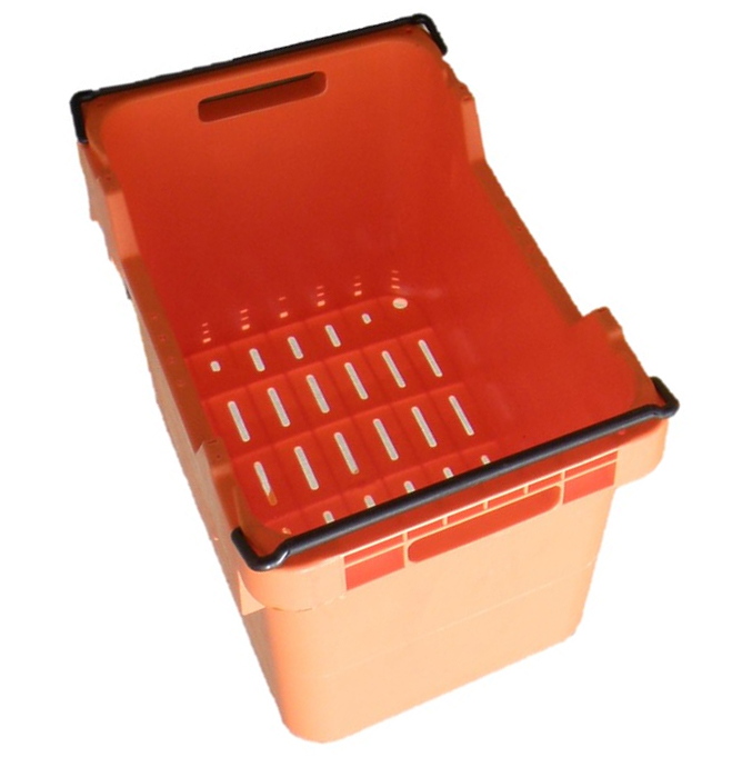 Nally IH512 36L Plastic Crate Vented Produce Container