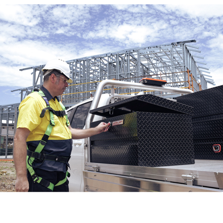 Weather Guard 195 Litre Aluminium Ute Box - Tool Chest