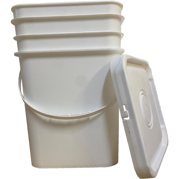 Viscount Plastics 20L Pail / Tamper evident lid & Gasket Seal