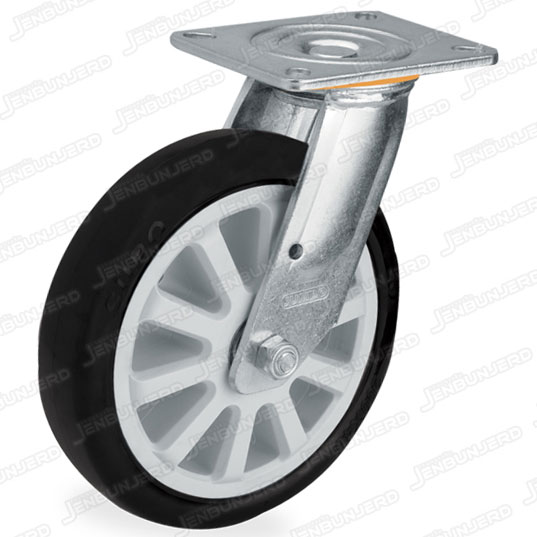 Supo 200mm Heavy Duty Polyurethane Castor for HG Jumbo Platform Trucks