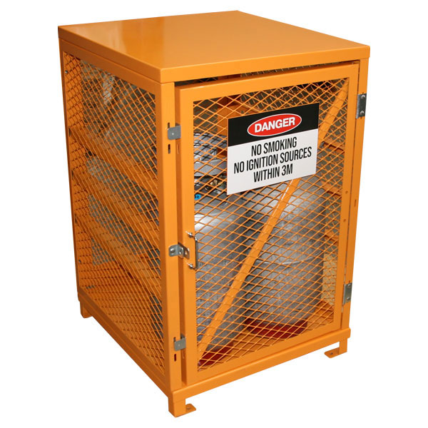 Forklift Gas Cylinder Cage 4 x 15kg TSSFG4