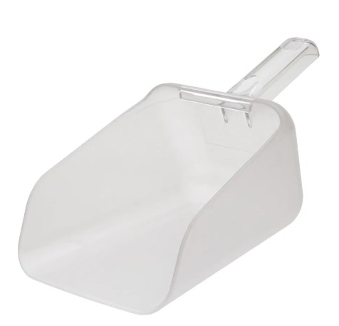 Rubbermaid Bouncer Contour Scoop 64oz Clear FG9F7600CLR