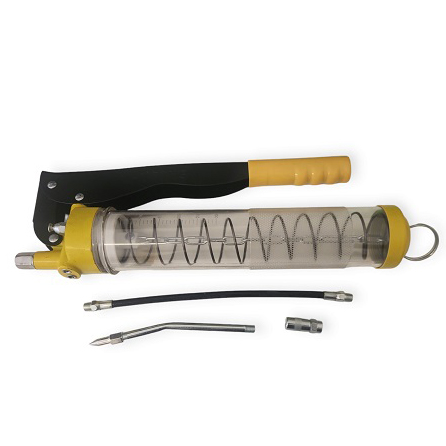 Manual Grease Gun - Transparent Tube (400cc)