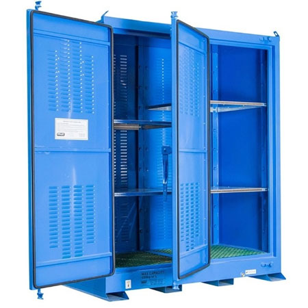Outdoor Dangerous Goods Storage Cabinet 450 Litres POD450