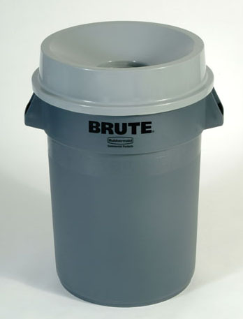 Imbuto Per Contenitori Rubbermaid Commercial FG354300, In HDPE, Grigio, Per Secchi E Cisterne - 2