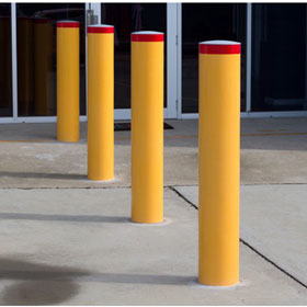 Heavy Duty Round Bollards Galvanised or Powder coated