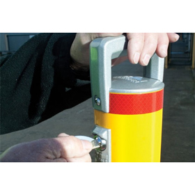 Cam-lok Surface Mount Removable Bollard