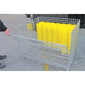 Collapsible Mesh Storage Cage