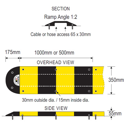 Slo Motion Heavy Duty Steel Speed Hump