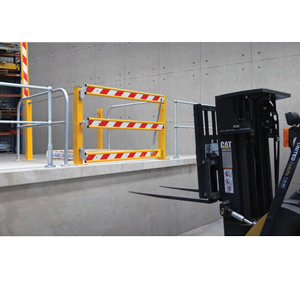 Mezzanine Pallet Double Boom Safety Gate