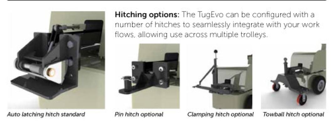 Electrodrive Tug Axis Hitches