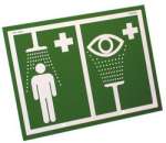 Pictogram Eyewash/Safety Shower Sign