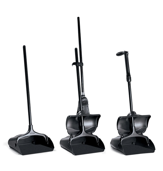 Rubbermaid Lobby Pro Deluxe Upright Dustpans and Brooms