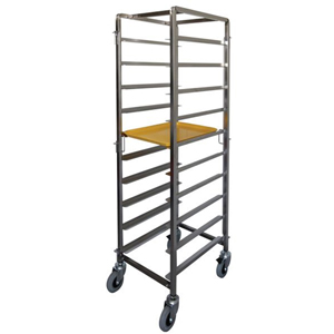 Stainless-Steel Breakfast Tray Trolley