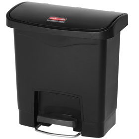 Rubbermaid 15 Litre Streamline Resin Front Step-on Containers