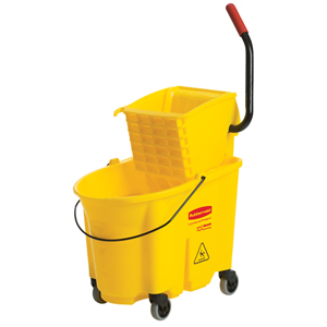 Rubbermaid WaveBrake 33L (35Qt) Side Press Combo Mop Bucket