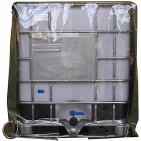 IBC Splatter Cover - Stops Trajectory Spills if IBC is ruptured