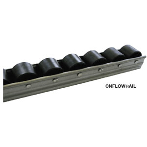 Carton Flow Rail Nylon Rollers Gravity Driven Conveyor