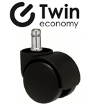 Fallshaw Economy Castors - Twin Series