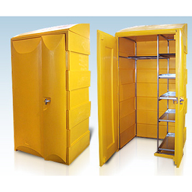 Tool Locker Tuff Resilient Plastic Construction